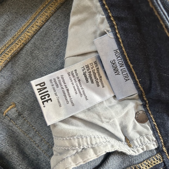 Paige Denim Hoxton Ultra Skinny 30 - Picture 3 of 4
